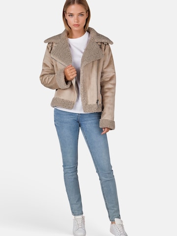 Veste mi-saison White Label en gris