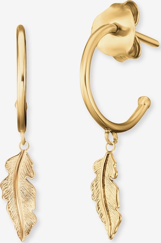 Engelsrufer Earrings in Gold: front