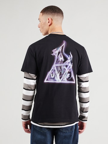 T-Shirt 'Hot Spot' HUF en noir : devant