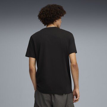 PUMA T-Shirt 'Camo' in Schwarz