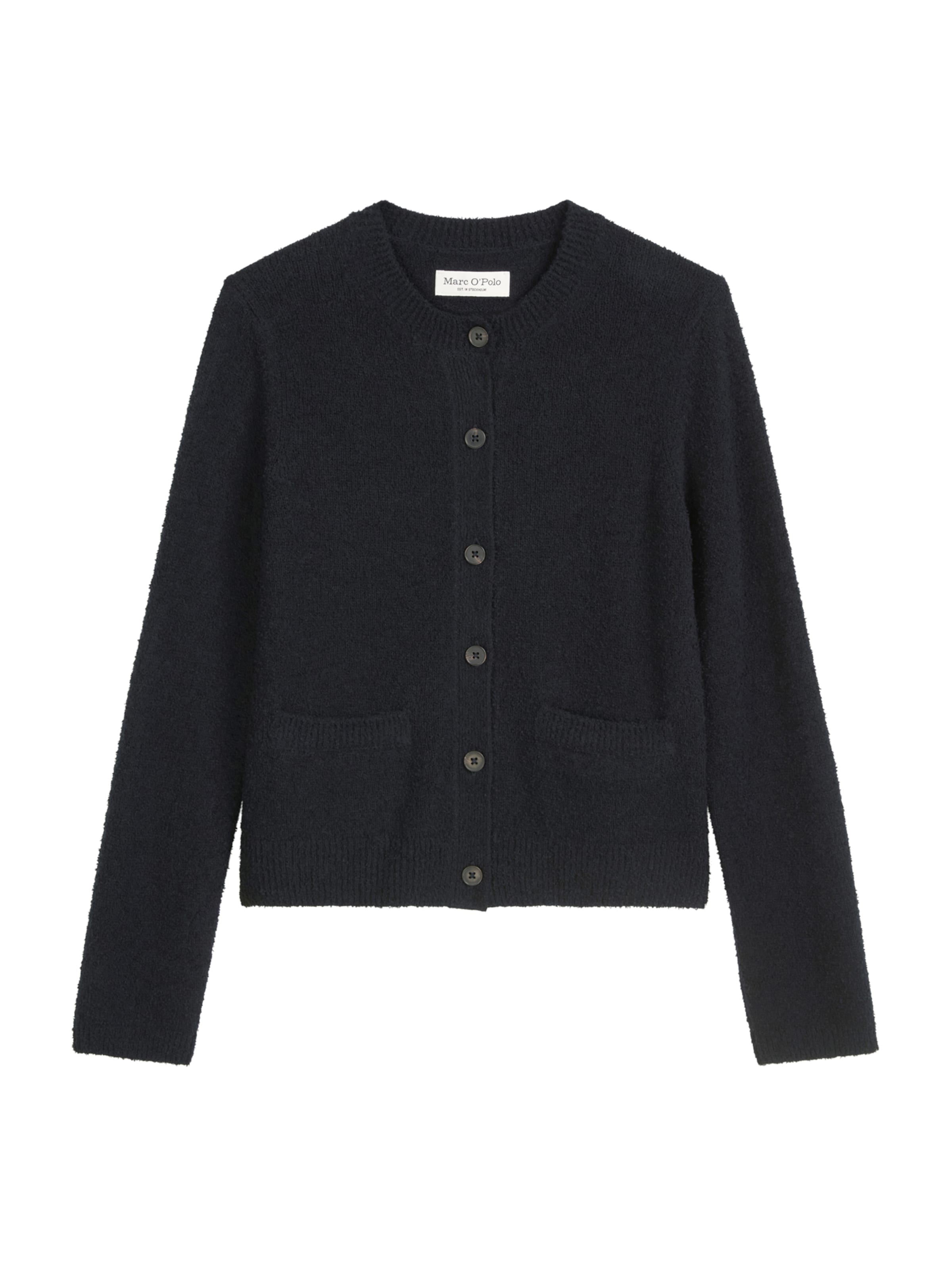Marc O'Polo Kardigán - fekete: elől
