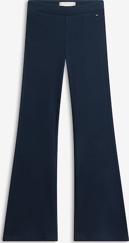 évasé Leggings TOMMY HILFIGER en bleu : devant