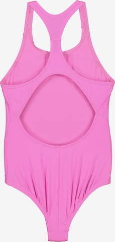 NIKE Bralette Athletic Swimwear in Pink