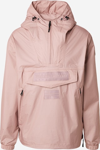 NAPAPIJRI Between-Season Jacket 'NEXT' in Pink: front
