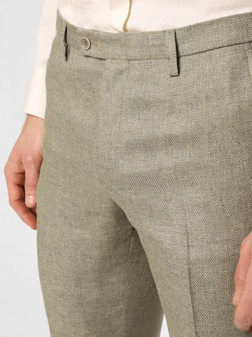 CG CLUB OF GENTS Slim fit Trousers with creases ' Paco ' in Green