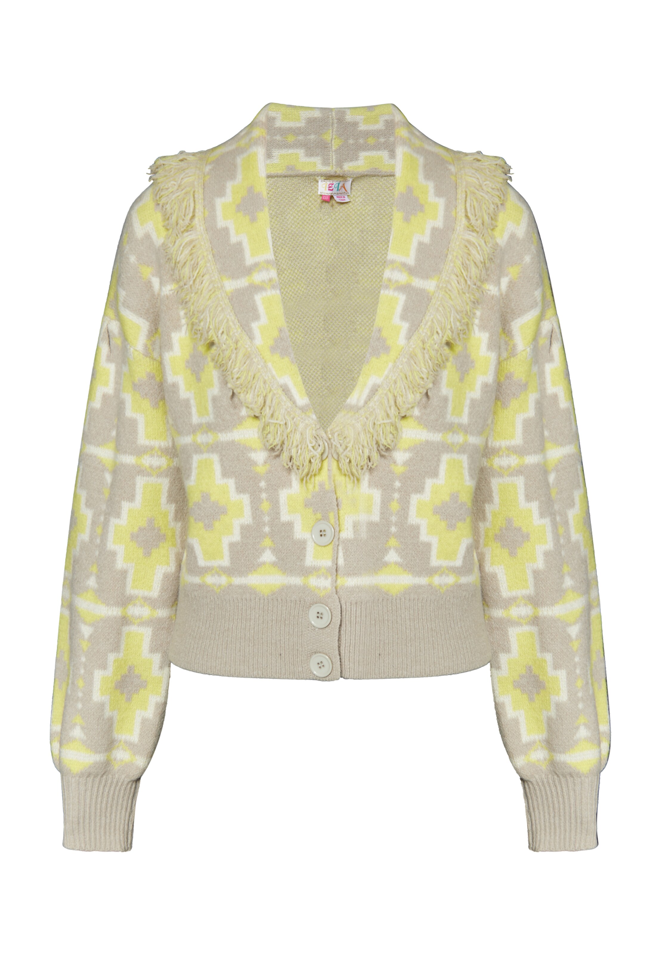 IZIA Вязаная кофта в Серый: спереди