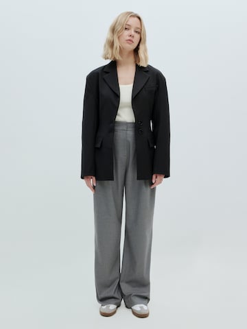 EDITED Loose fit Trousers 'Berte Tall' in Grey