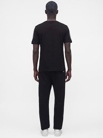 juoda EA7 Emporio Armani Marškinėliai