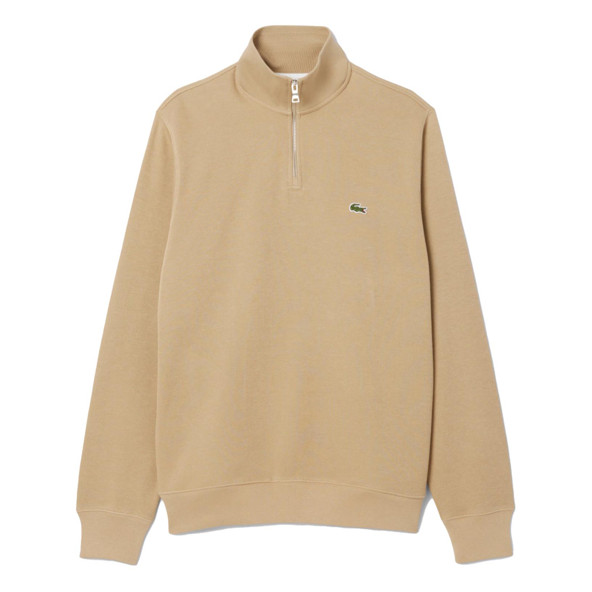 LACOSTE Sweatshirt in Beige: front