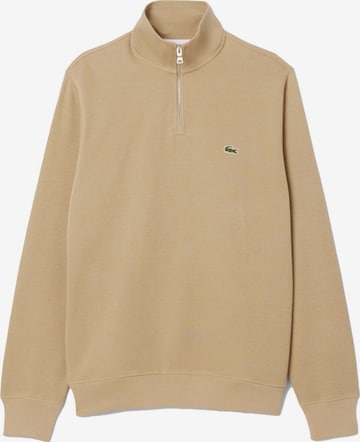 LACOSTE Sweatshirt in Beige: Vorderseite