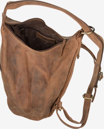 GREENBURRY Backpack ' Vintage 1717 ' in Brown
