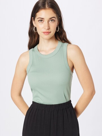 Madewell Top 'ANDY' in Groen: voorkant