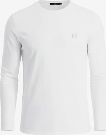 Ombre Shirt 'OM-LSBC-0124' in Wit: voorkant