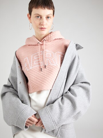 AÉROPOSTALE Sweatshirt i pink