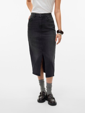 VERO MODA Юбка 'Natalie' в Серый: спереди