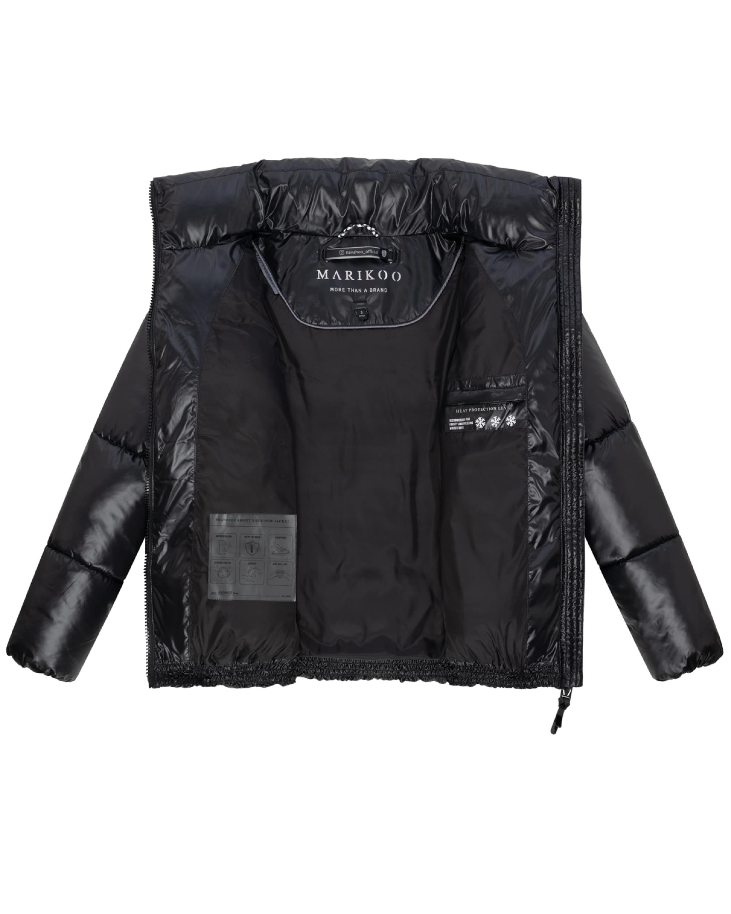 Veste d’hiver 'Hazalee 16' MARIKOO en noir