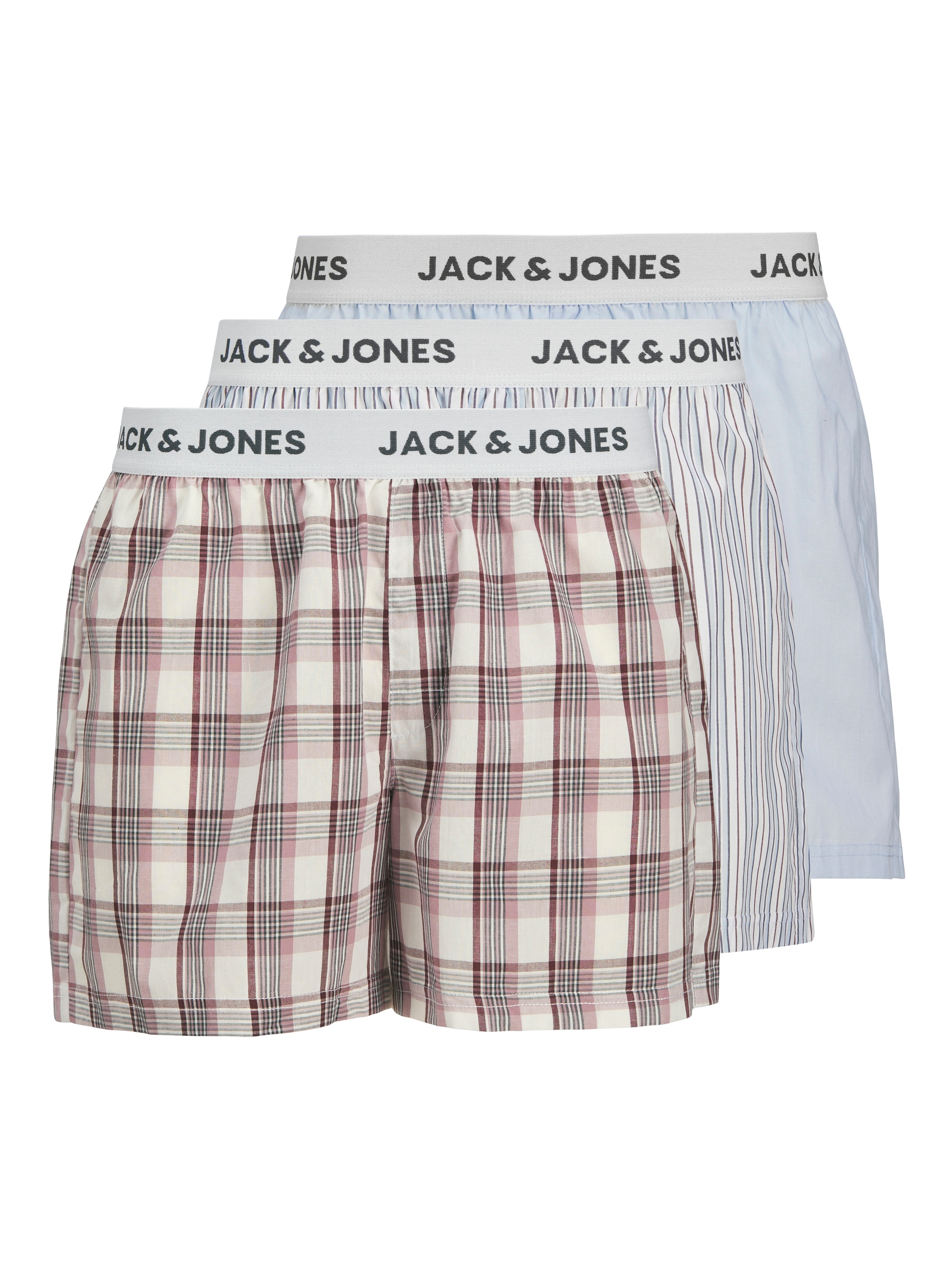 JACK & JONES Boksarice 'JACALVIN' | modra barva: sprednja stran
