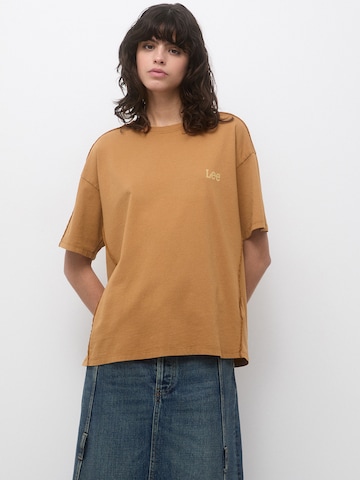 T-shirt Pull&Bear en marron