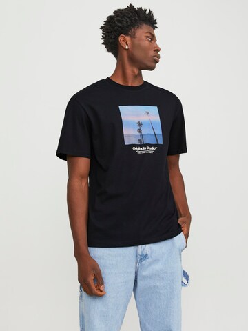 Maglietta 'JORVesterbro' di JACK & JONES in nero: frontale