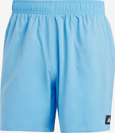 ADIDAS SPORTSWEAR Športne kopalne hlače | svetlo modra / črna / bela barva, Prikaz izdelka