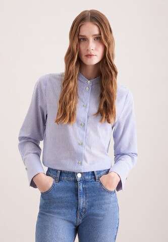 Chemisier SEIDENSTICKER en bleu : devant