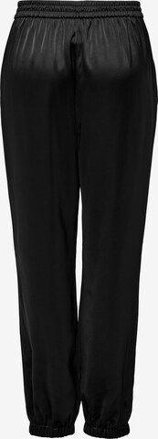 ONLY Tapered Pleat-Front Pants 'Andrea' in Black
