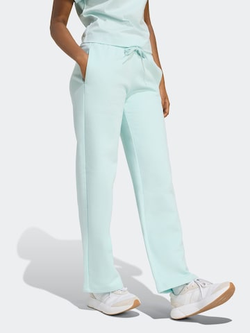 ADIDAS SPORTSWEAR - Pierna ancha Pantalón deportivo en verde: frente