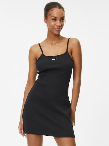 Nike Sportswear Kleid in Schwarz: predná strana
