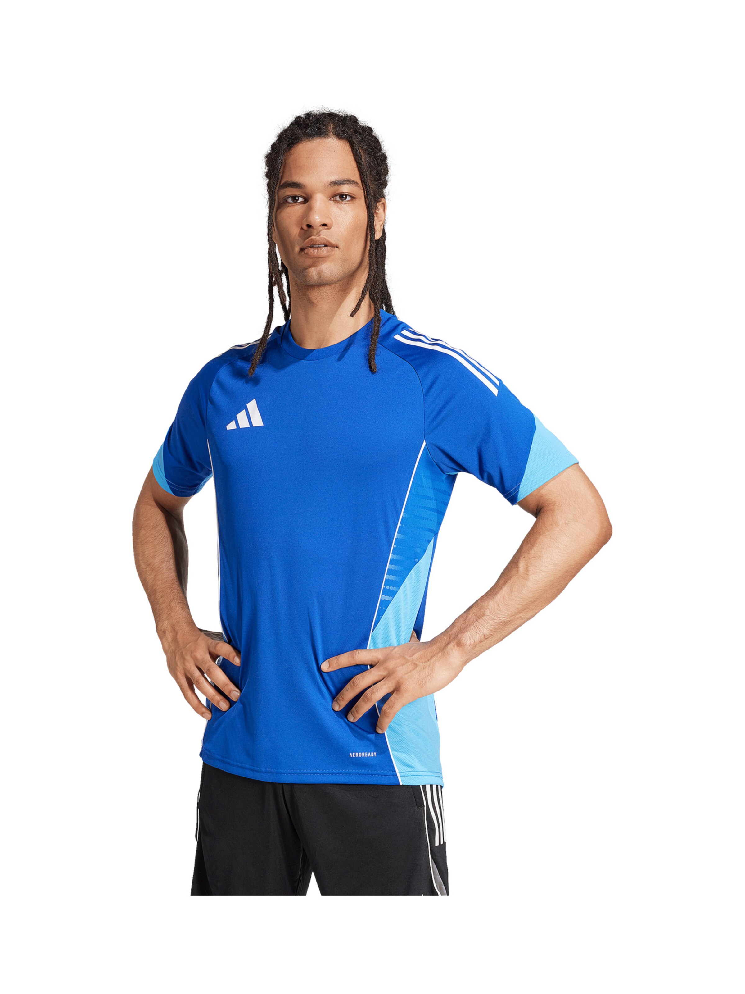 ADIDAS PERFORMANCE Funktionsshirt 'Tiro 25 Competition' in Blau: Vorderseite