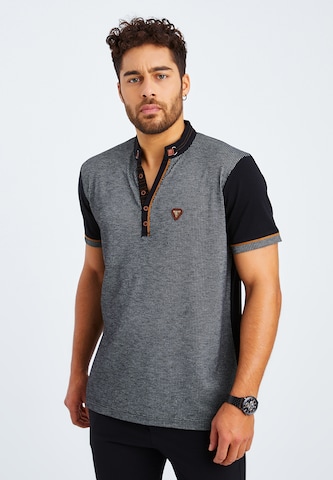 Leif Nelson Shirt in Black: front