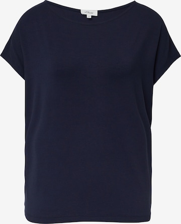 T-shirt s.Oliver en bleu : devant
