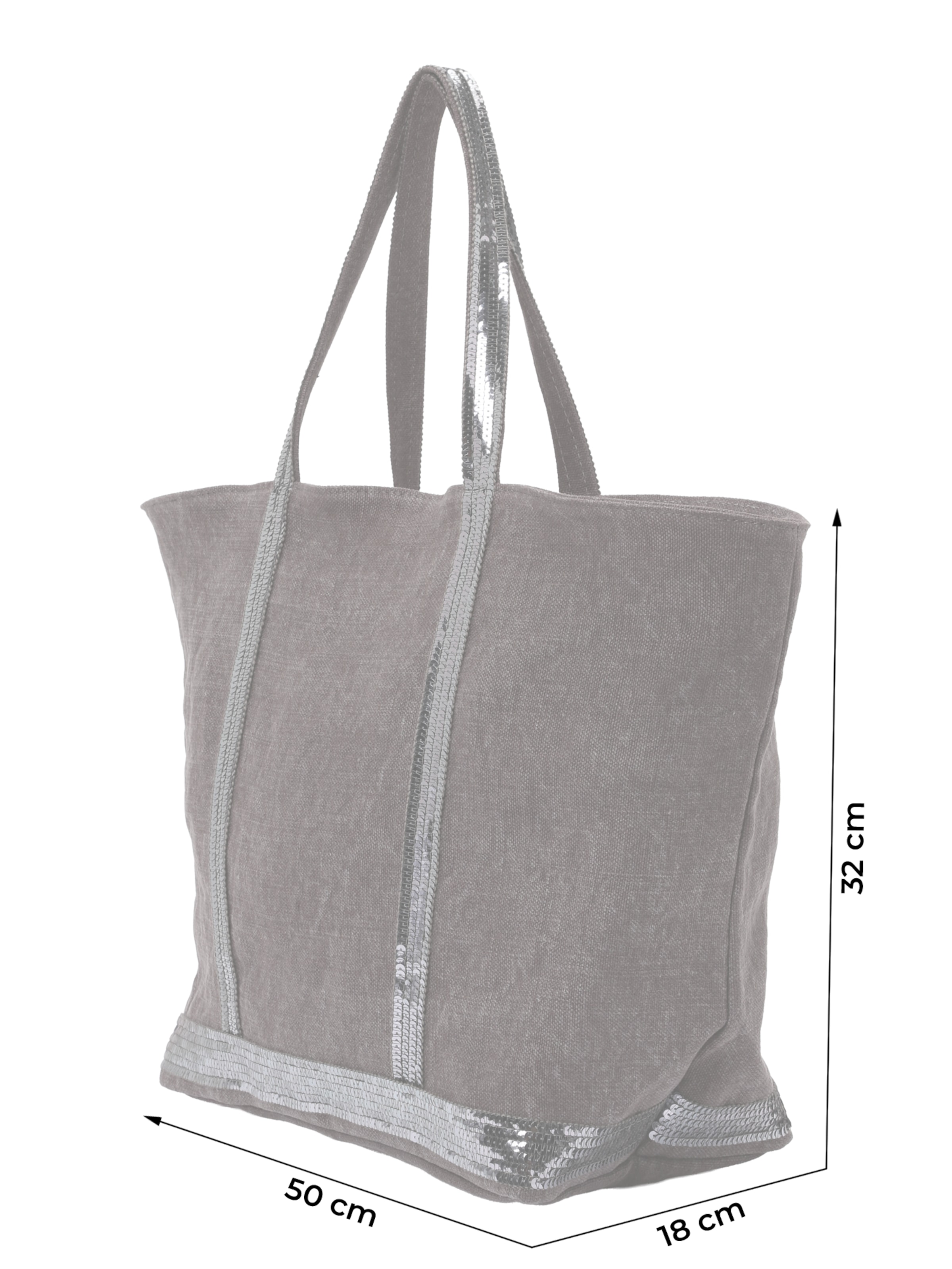 Vanessa Bruno Shoppingväska 'CABAS' i grå