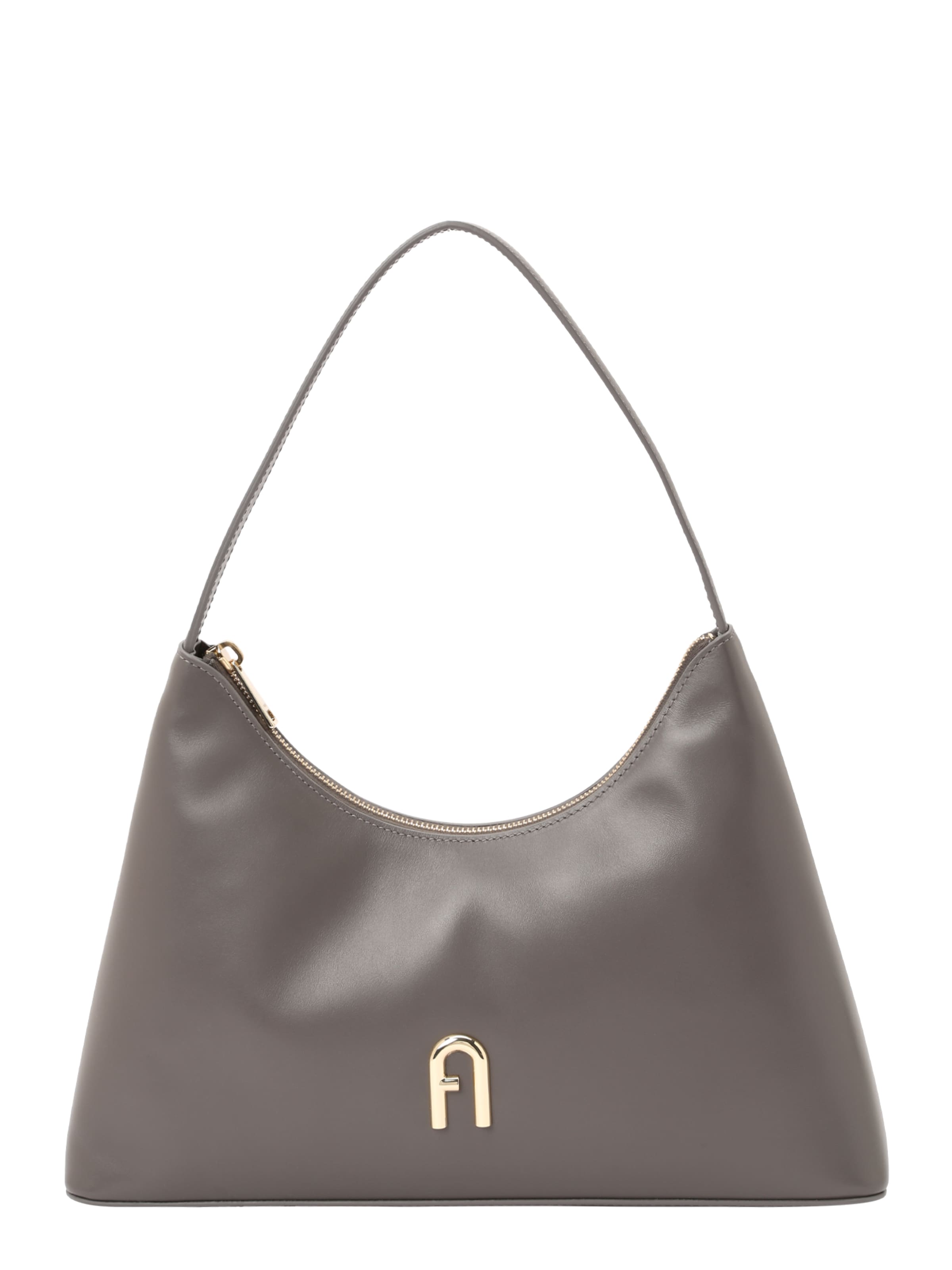 FURLA Kabelka na rameno 'Diamante' - Sivá: predná strana