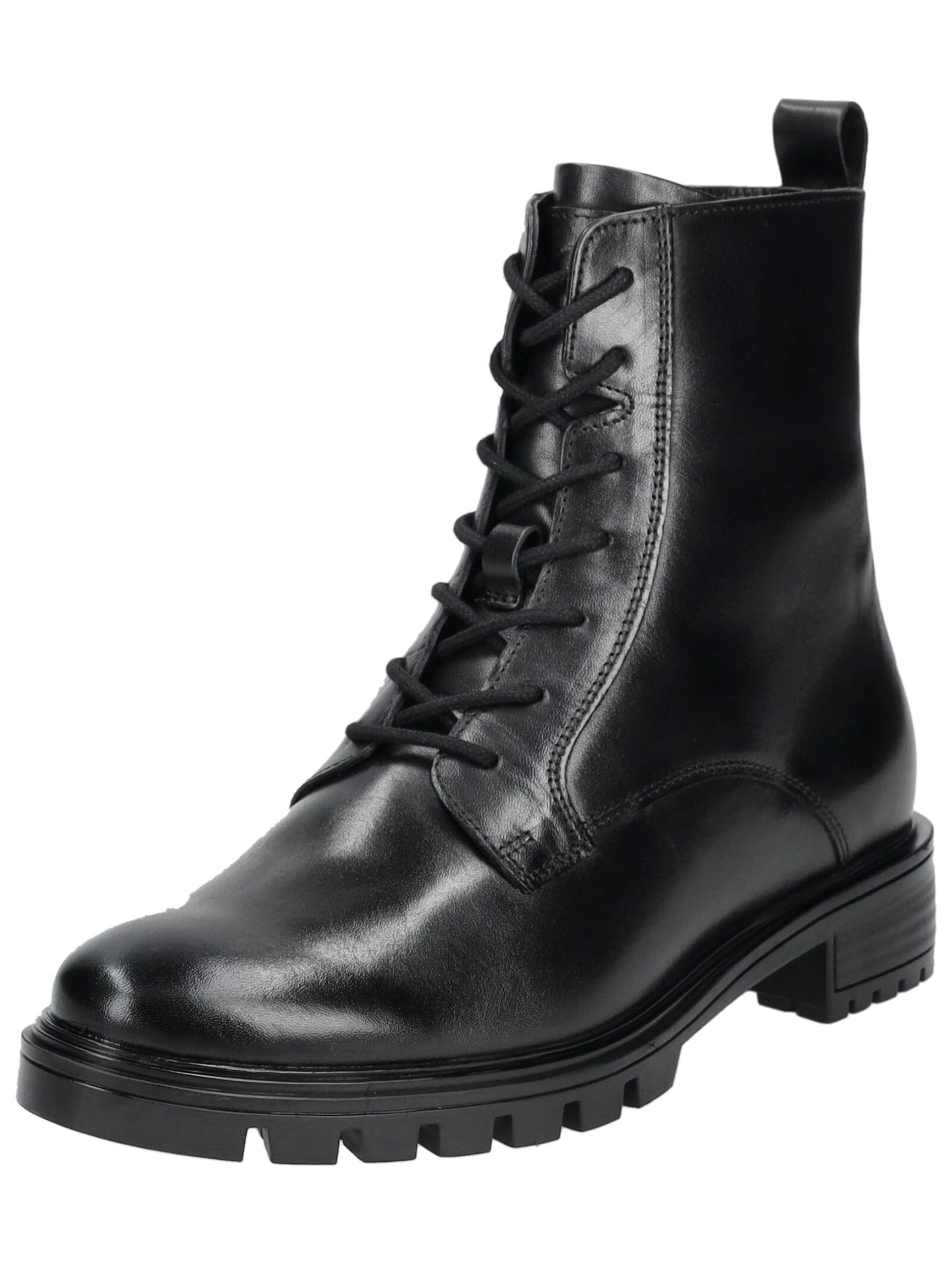 ARA Schnürstiefelette in Schwarz: Vorderseite