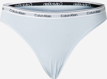 Slip Calvin Klein Underwear en bleu : devant