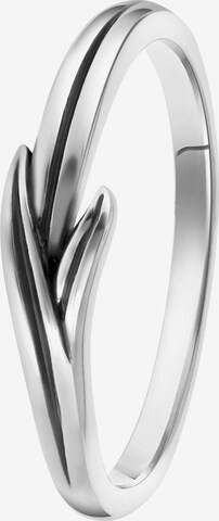 Lucardi Ring in Silver: front