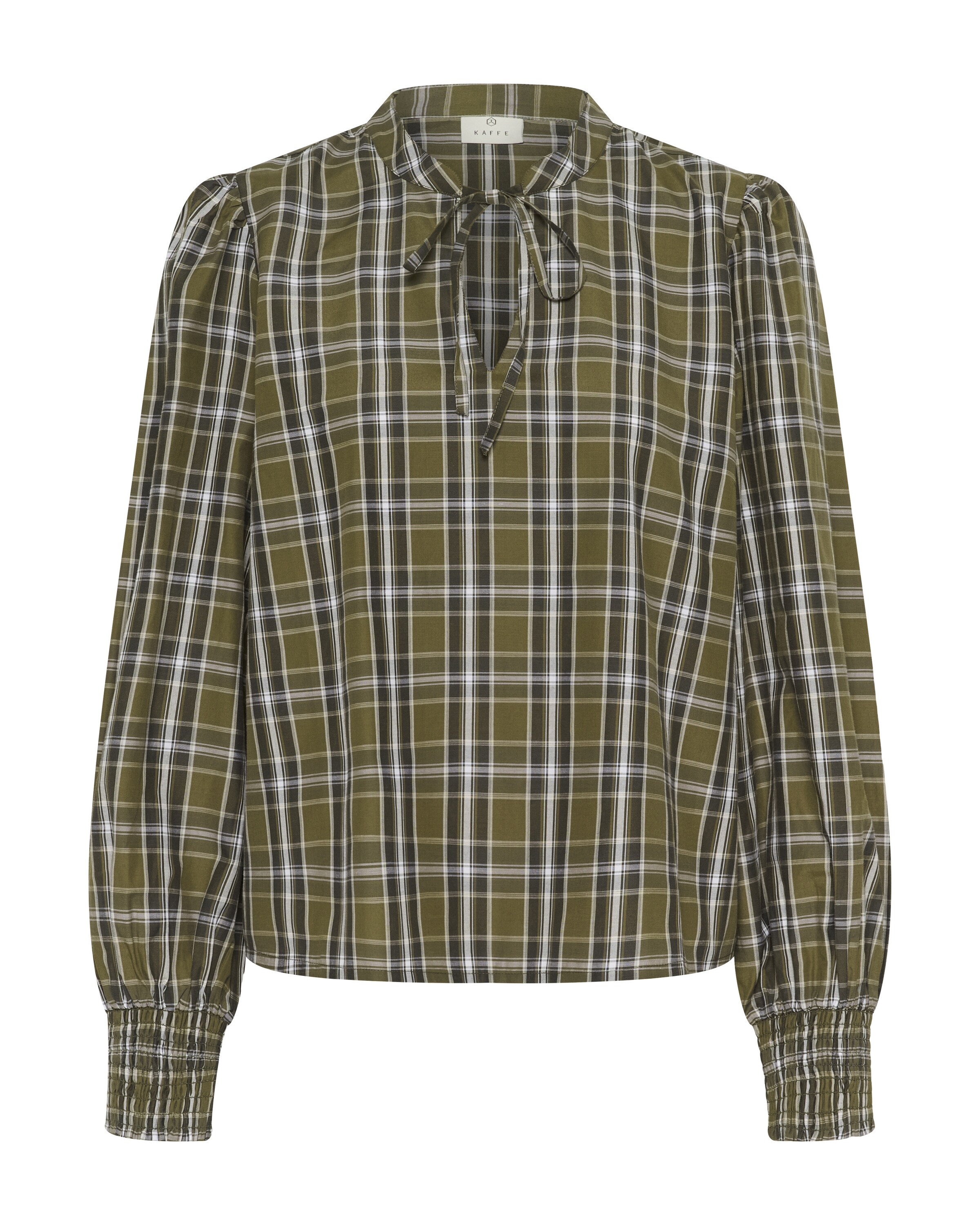 Kaffe Bluse 'KAchris' in Grün: Vorderseite