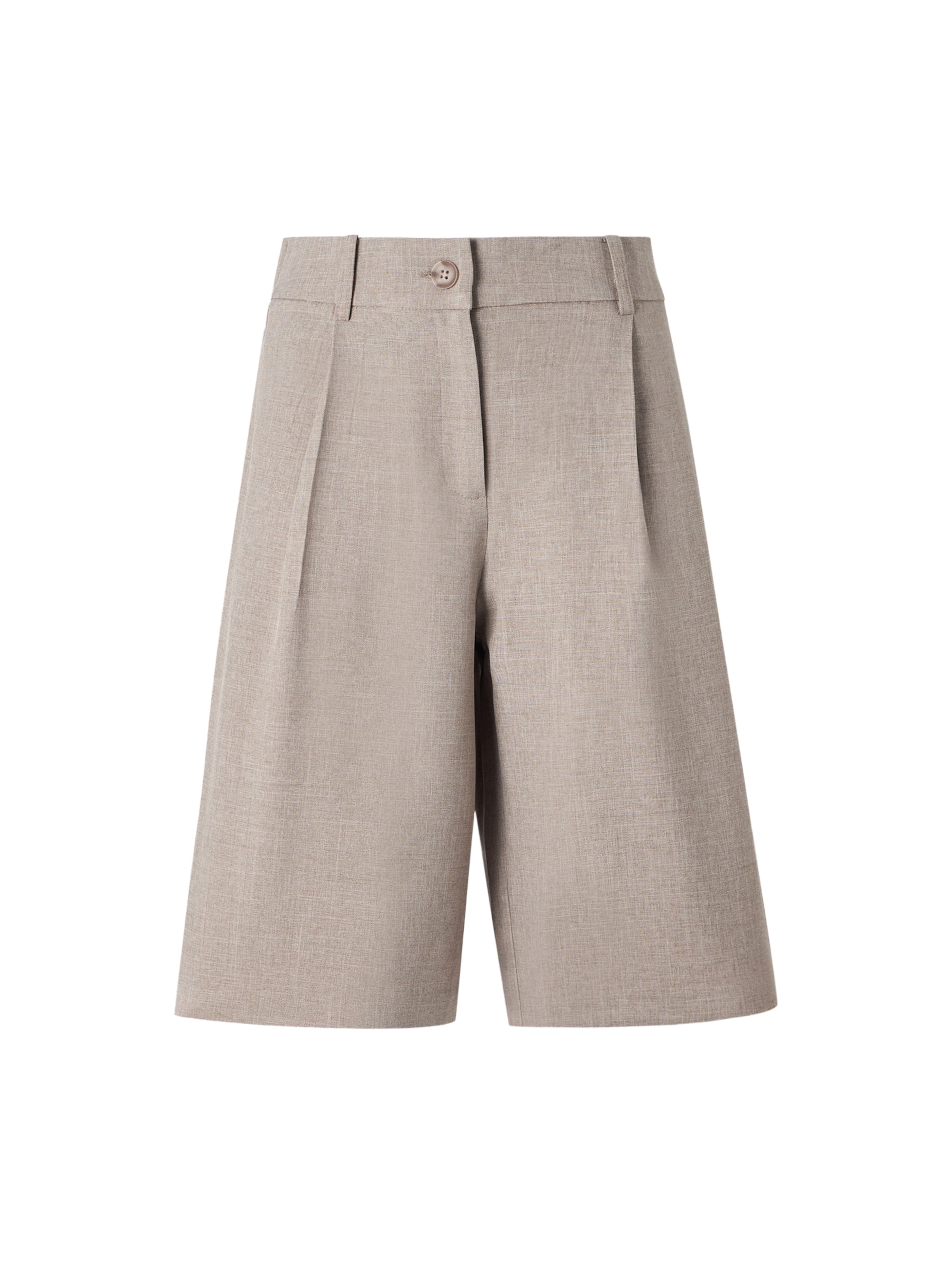 Wide leg Pantaloni con pieghe 'ONLLinda' di ONLY in grigio: frontale