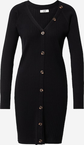JDY Gebreide jurk 'MELENI' in Zwart: voorkant