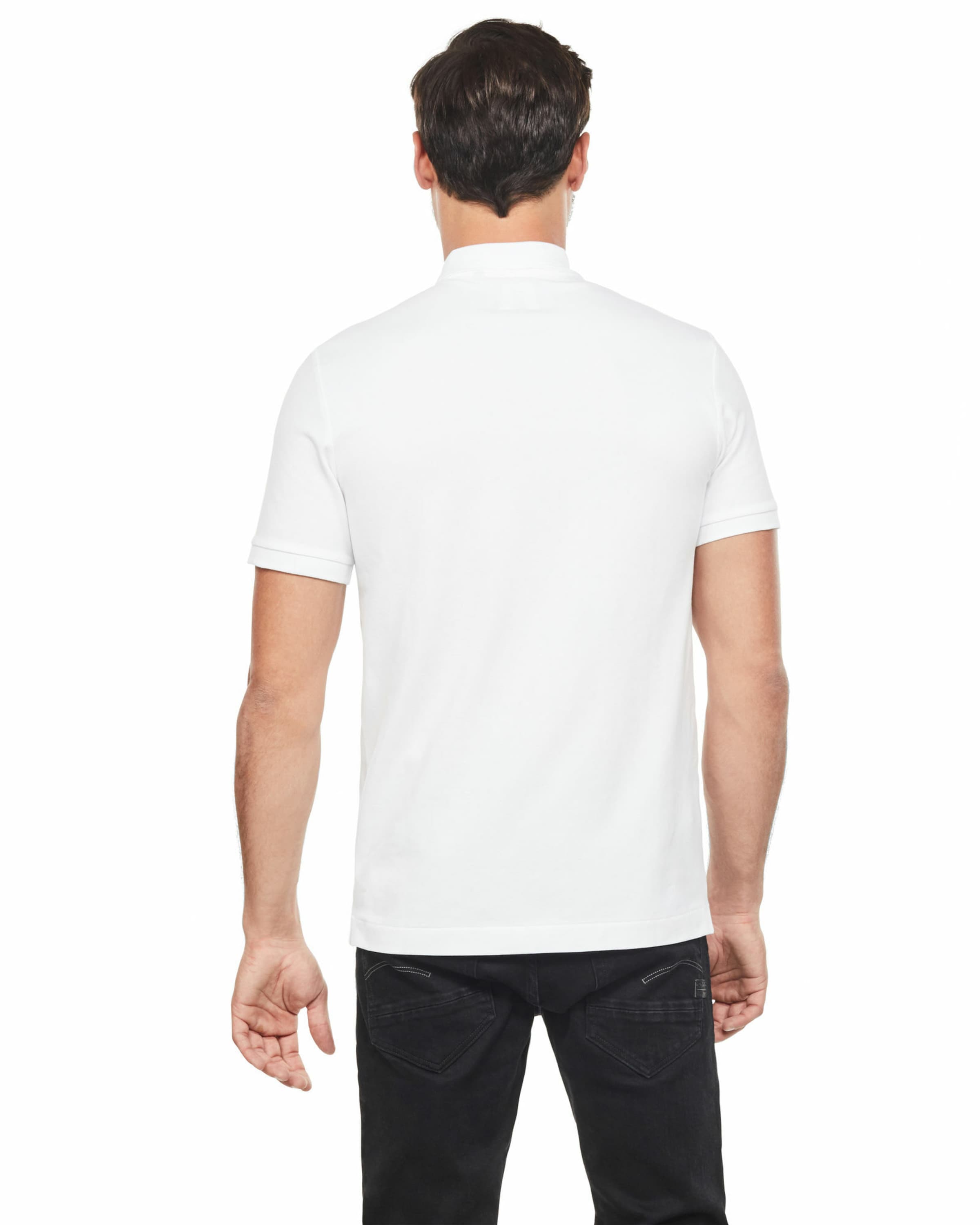 Männer Shirts G-Star RAW Poloshirt 'Dunda' in Weiß - MB91396