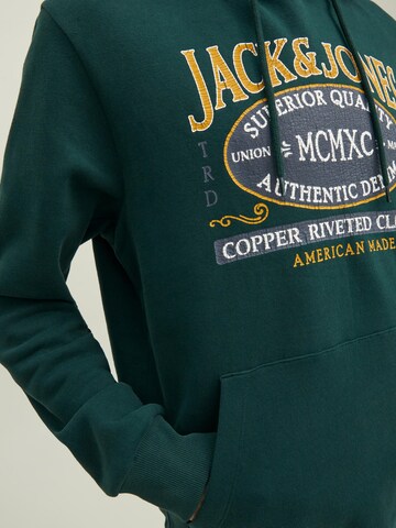 Sweat-shirt 'New Denim' JACK & JONES en vert