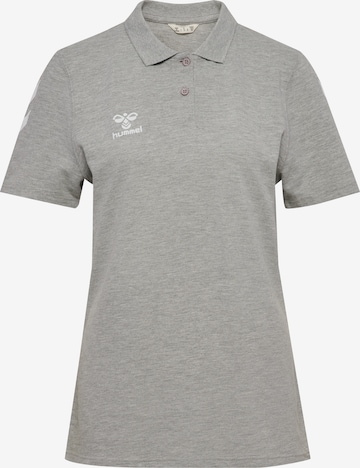 Hummel Shirt 'Go 2.0' in Grijs: voorkant