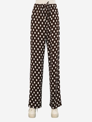 Bigdart Wide leg Broek in Gemengde kleuren: voorkant