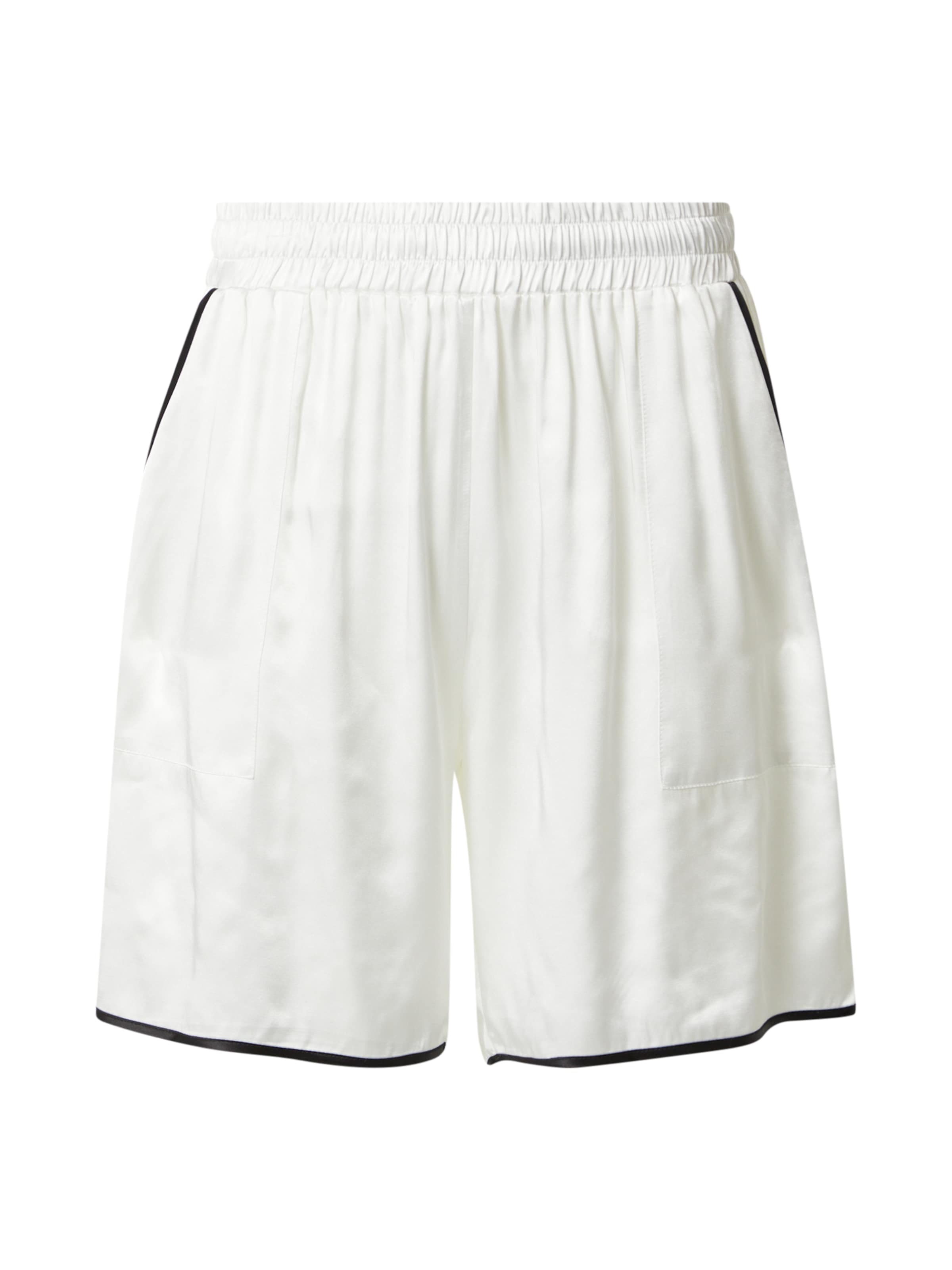 balts ABOUT YOU x Rewinside Vaļīgs piegriezums Bikses &#x27;ARAS&#x27;: no priekšpuses