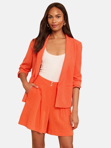 love & roses - Blazer en naranja: frente