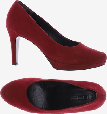 Paul Green High Heels & Pumps in 38,5 in Red: front