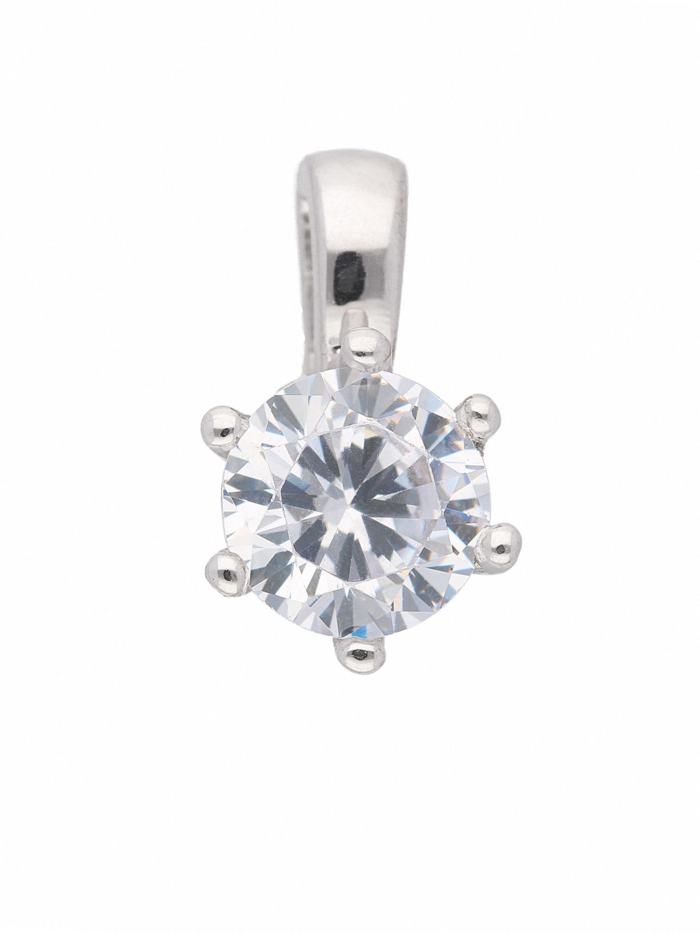 Adelia´s Pendant in Silver: front