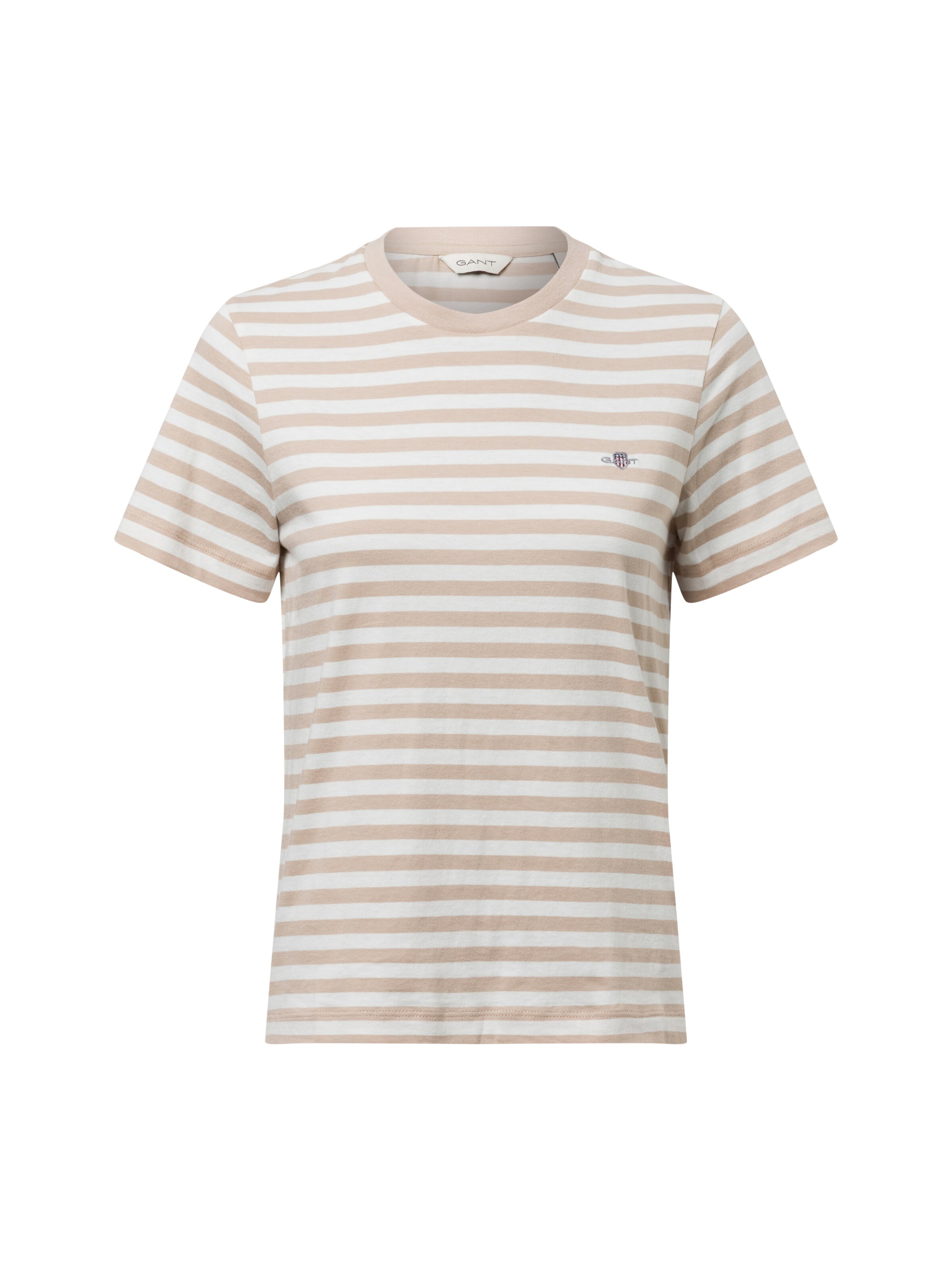 GANT T-Shirt in Braun: Vorderseite