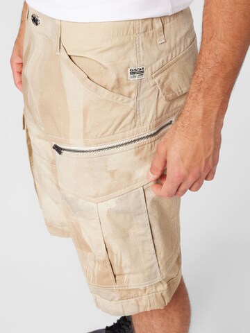 G-Star RAW Loosefit Shorts 'Rovic' in Beige