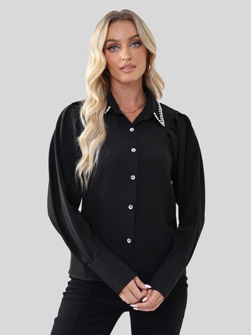 LapaPlus Bluse in Schwarz